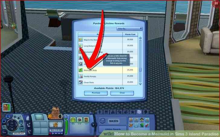 Image intitulée Devenir une Sirène dans les Sims 3 Île de rêve l